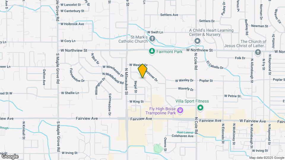 2023 N Westgate Dr Map and Location Details