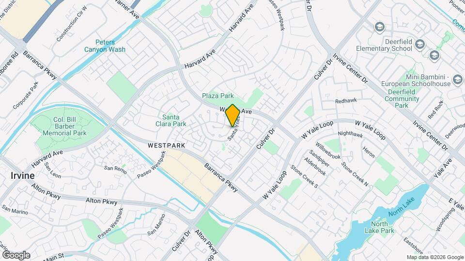 26 Santa Catalina Aisle Map and Location Details