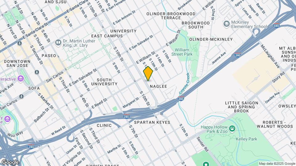 650 S 11th St Map and Location Details