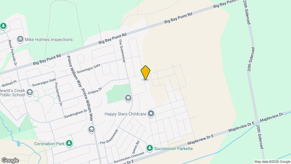 75 Winchester Terrace Map and Location Details