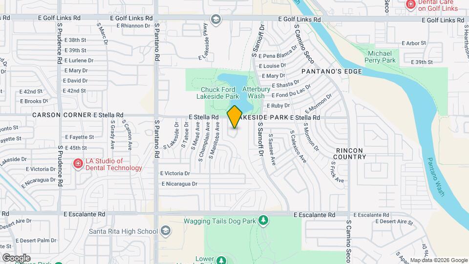 3303 S Lakeside Ridge Loop Map and Location Details