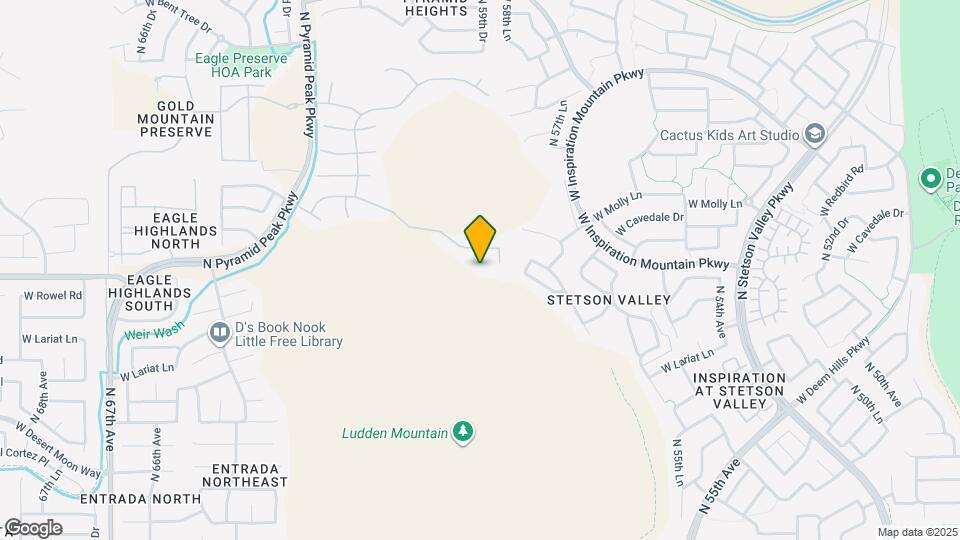 26603 N 59th Ln Map and Location Details