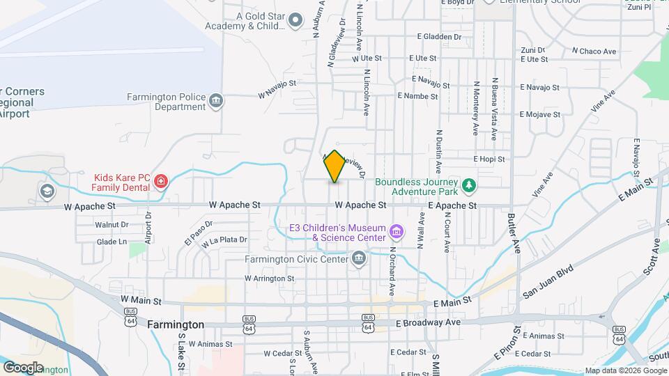 518 N Locke Ave Map and Location Details