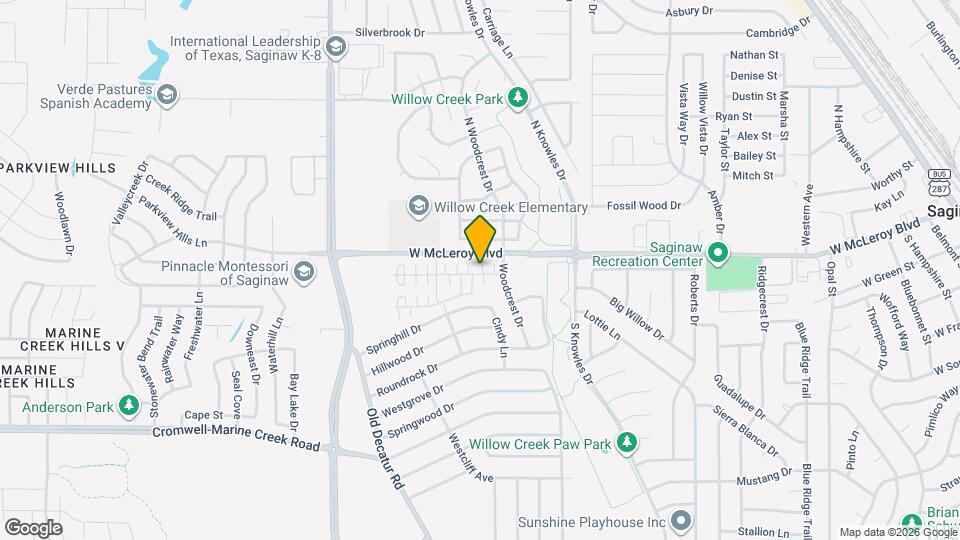1014 Fallgate Dr Map and Location Details