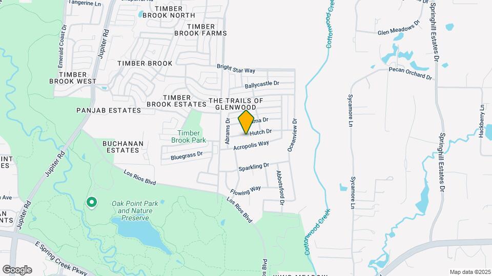 3524 Hutch Dr Mapa y Detalles de la Ubicación