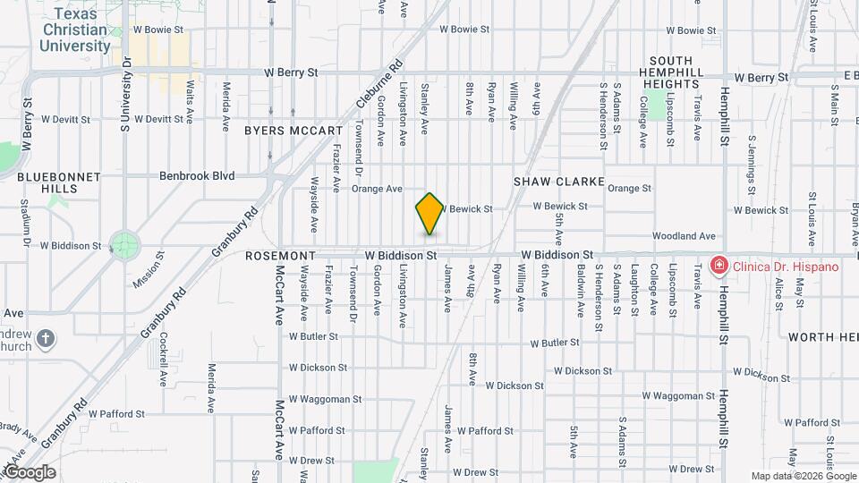 3437 Stanley Ave Map and Location Details