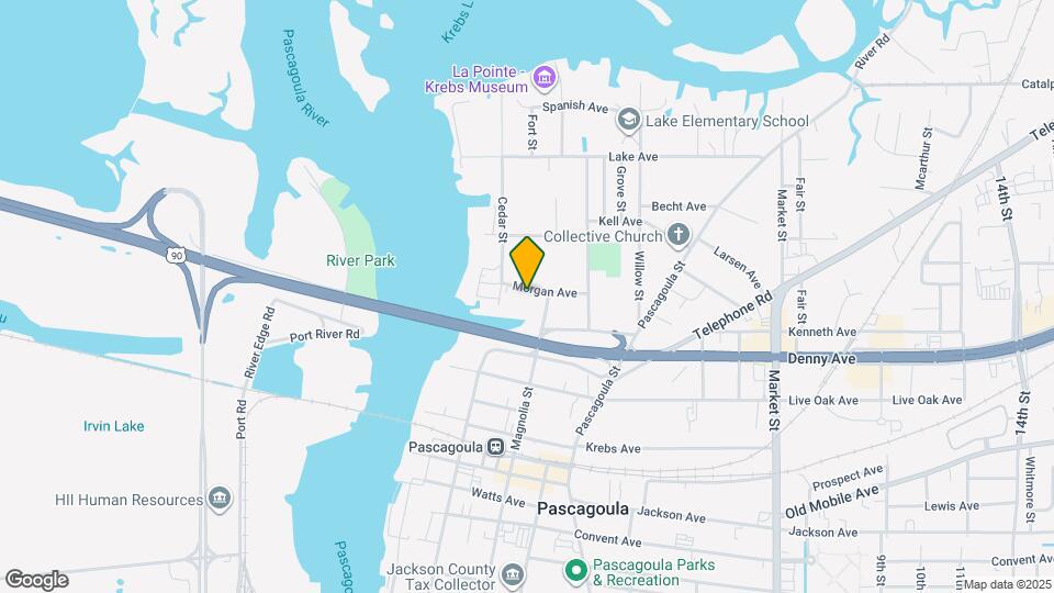 604 Morgan Ave Map and Location Details