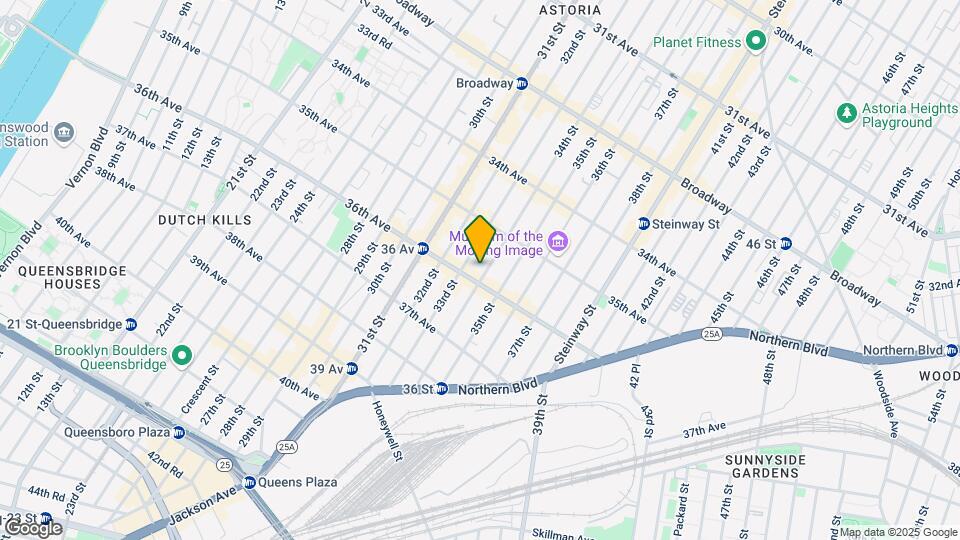 35-48 34th St Mapa y Detalles de la Ubicación