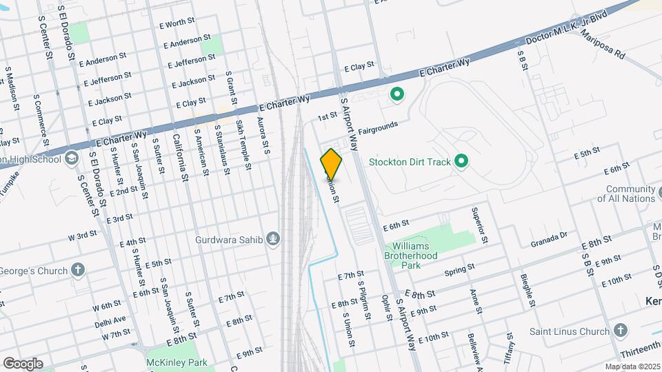 1734 S Union St Map and Location Details