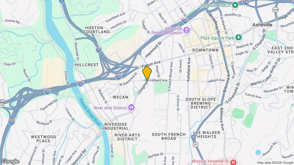 64 Clingman Ave, Unit 105 Mapa y Detalles de la Ubicación