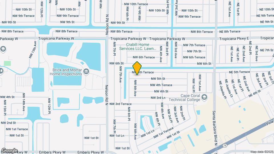 521 NW 5th St Map and Location Details