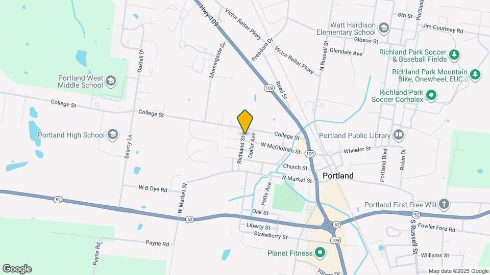 397 W McGlothlin St Map and Location Details