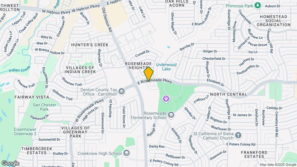 3640 Harebell Dr Map and Location Details