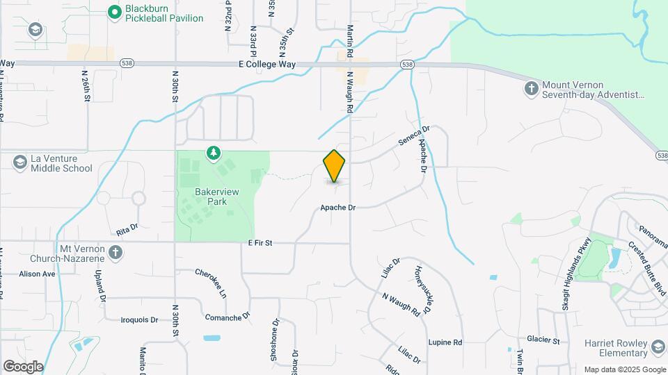 1123 N Waugh Rd Map and Location Details