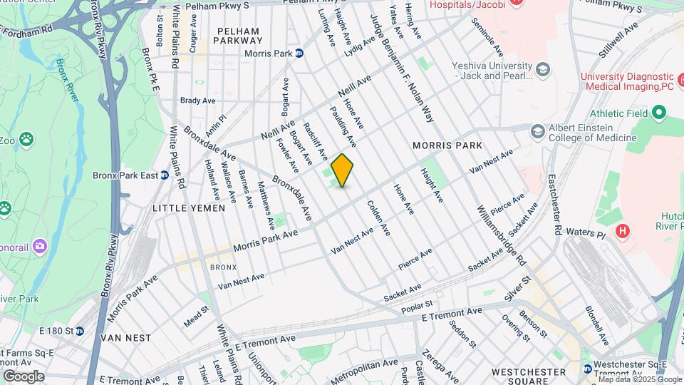 1815 Morris Park Mapa y Detalles de la Ubicación