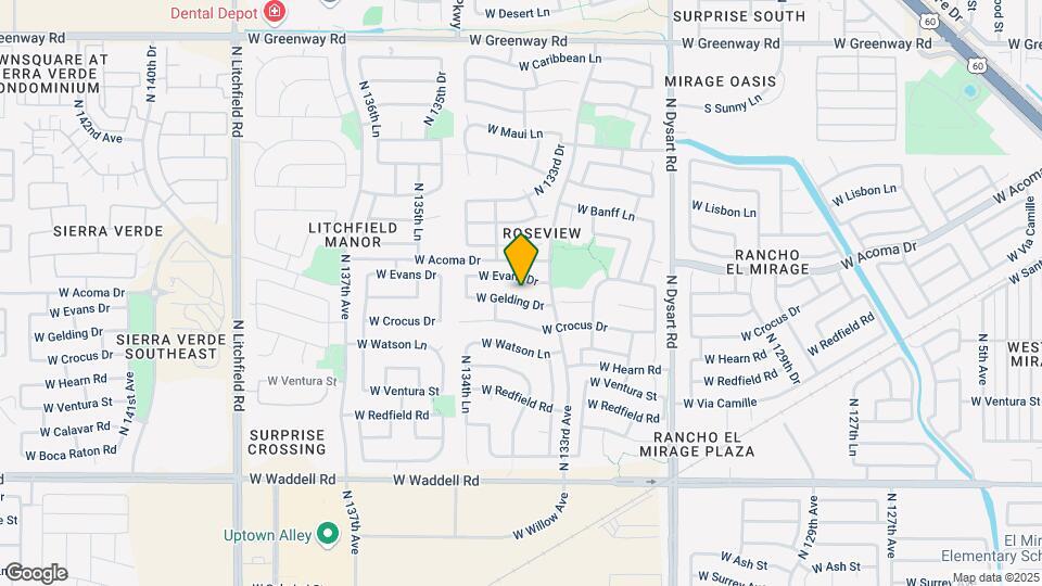 13364 W Gelding Dr Map and Location Details