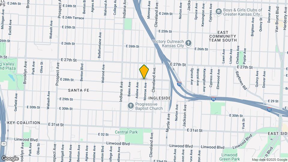 2802 Monroe Ave Map and Location Details