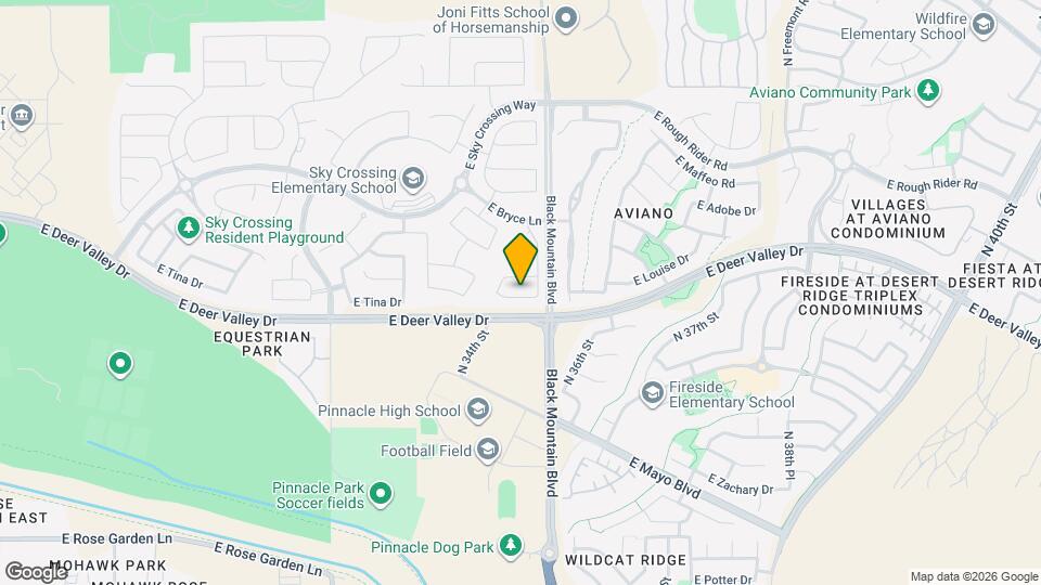 3540 E Tina Dr Map and Location Details