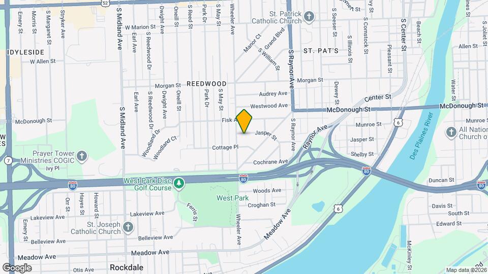 920 Jasper St Map and Location Details