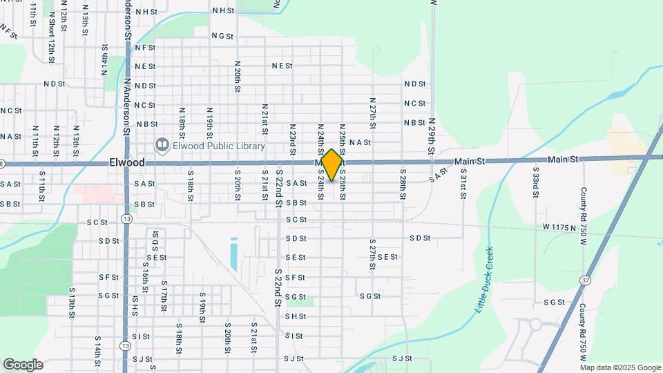 2415 S A St Map and Location Details