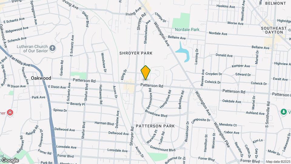 624 Shadowlawn Ave Map and Location Details