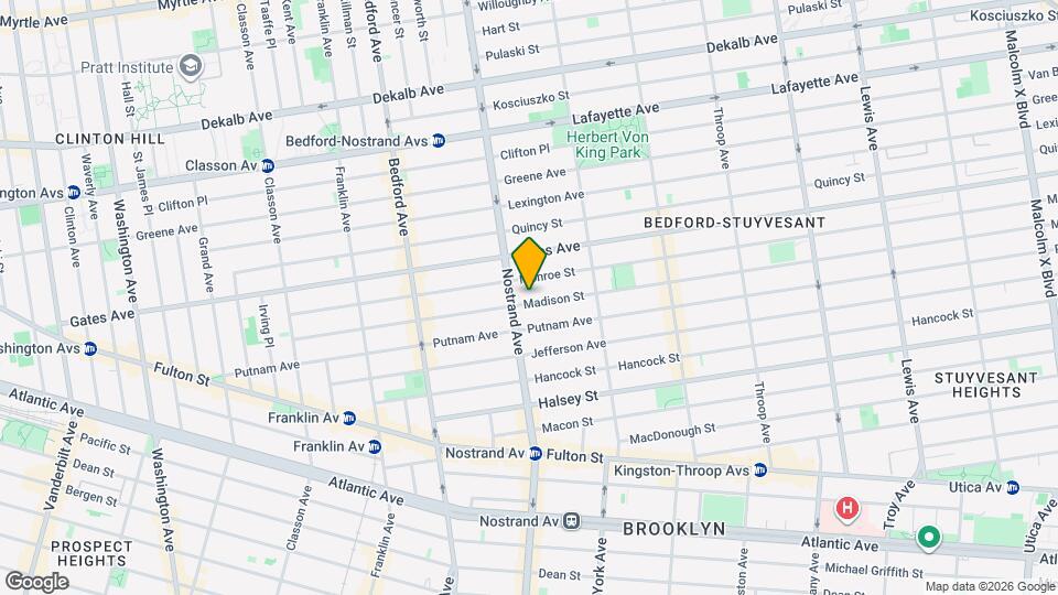 231A Madison St Map and Location Details