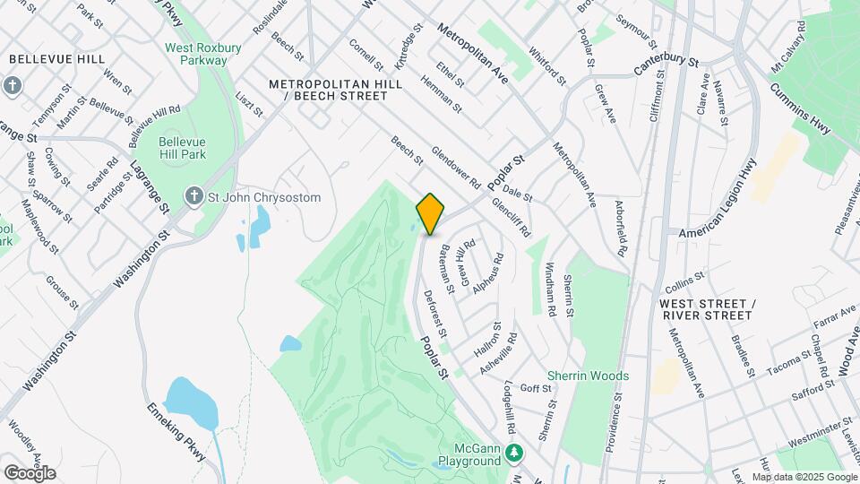 546 Poplar St Map and Location Details