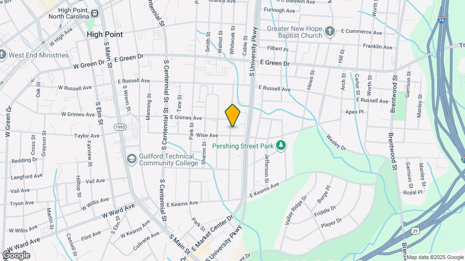 919 B Asheboro St Map and Location Details