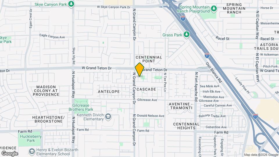 7928 Dexter Falls St Map and Location Details