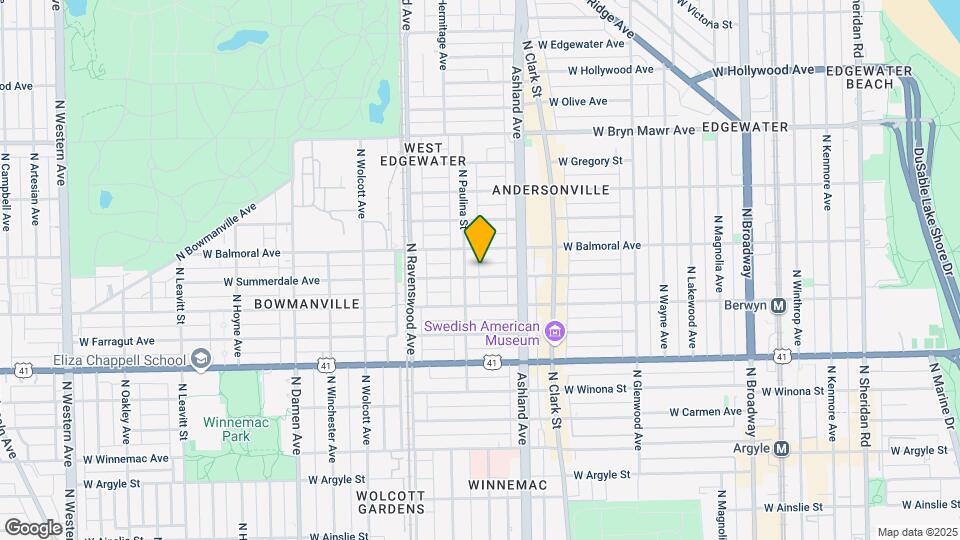 1644 W Summerdale Ave, Unit 2N Mapa y Detalles de la Ubicación