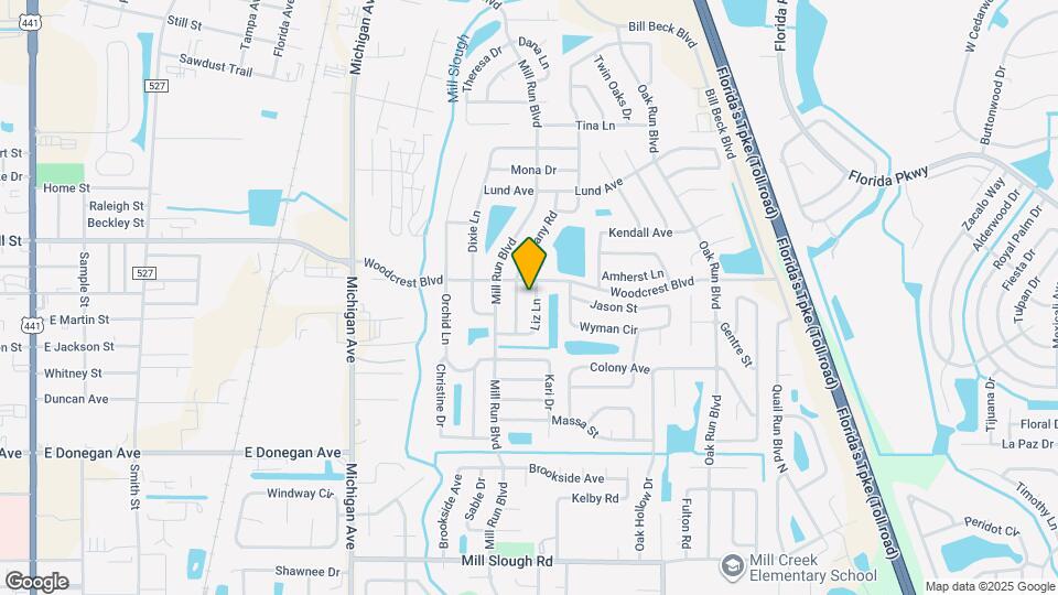 2622 Liz Ln Map and Location Details