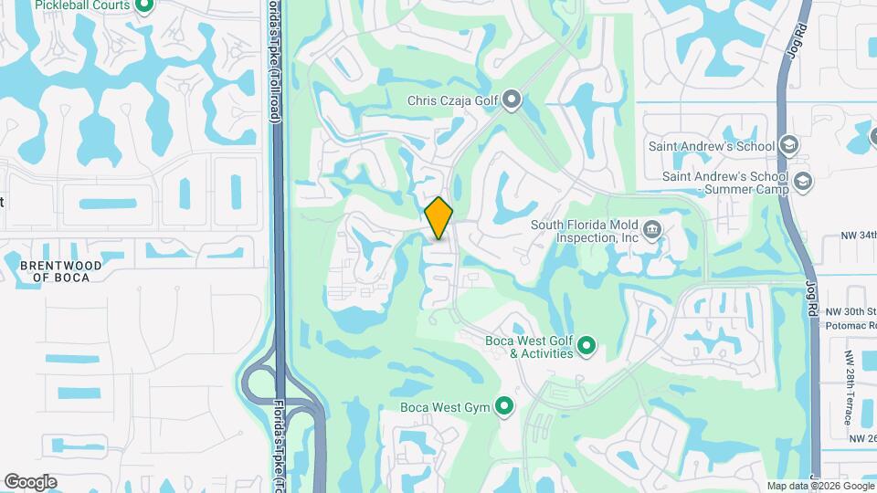 19927 Boca W Dr Map and Location Details