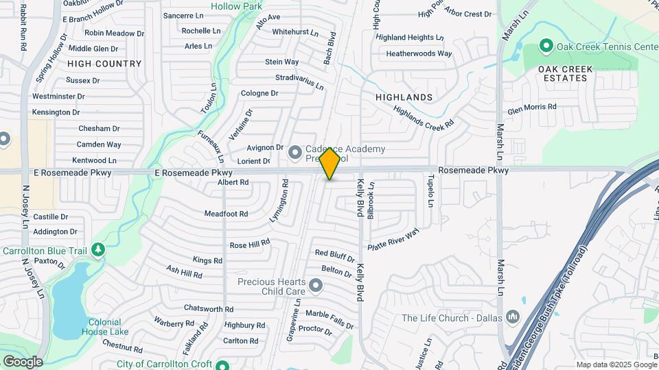 3454 Livingston Ln Map and Location Details
