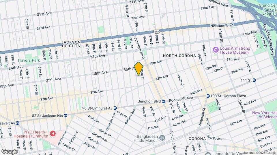 3535 94th St Map and Location Details