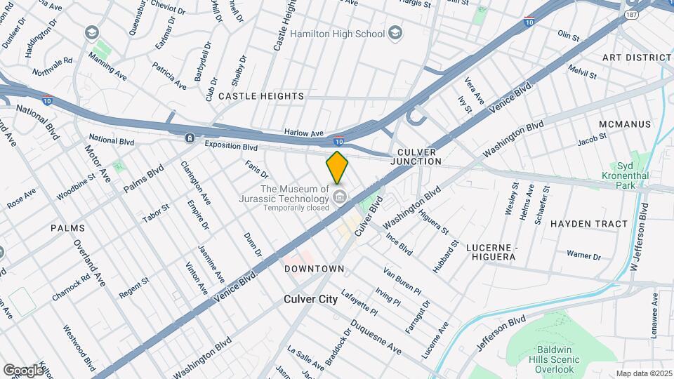 3755 S Canfield Ave Mapa y Detalles de la Ubicación