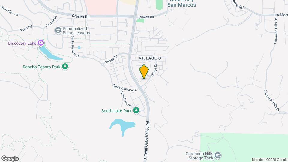 850 Almond Rd Map and Location Details