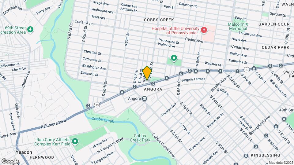 5701 Baltimore Ave Map and Location Details