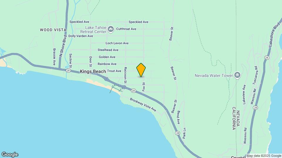 Kings Beach Housing Map and Location Details