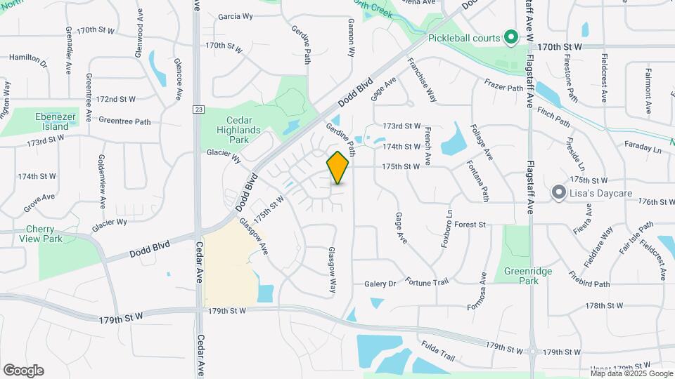 17540 Gillette Way Map and Location Details