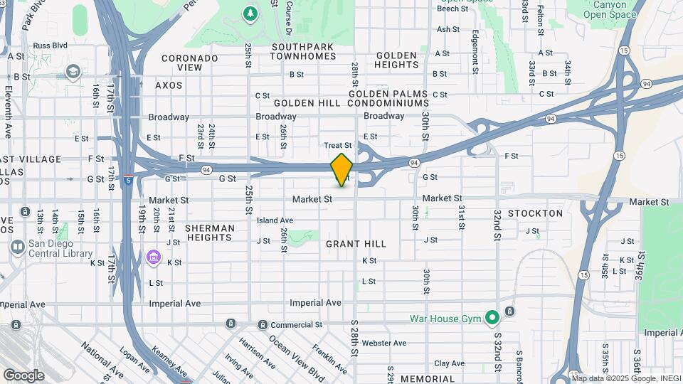 2762 Market St Map and Location Details