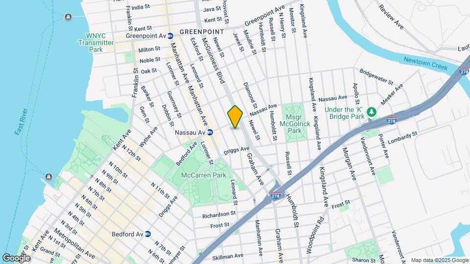 120 Eckford St Map and Location Details