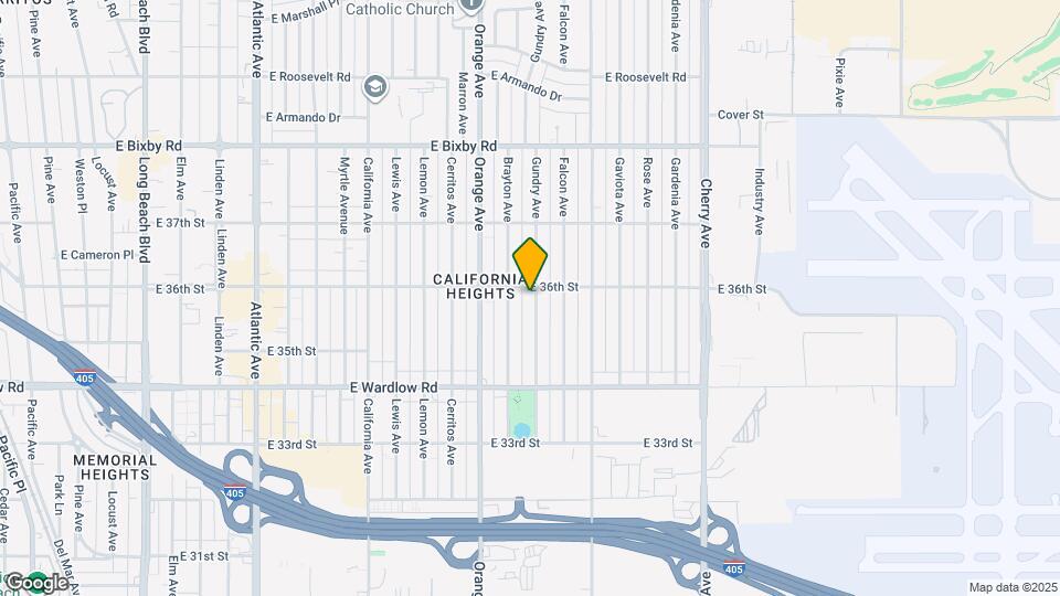 3577 Gundry Ave Map and Location Details