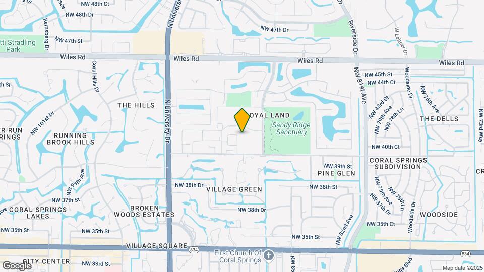 4128 NW 88th Ave Map and Location Details
