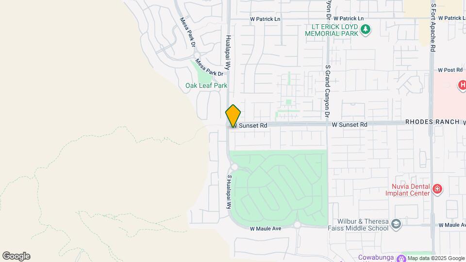 10186 W Glen Aire Ave Map and Location Details