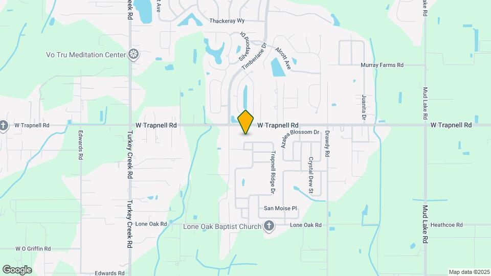 3410 Trapnell Ridge Dr Map and Location Details