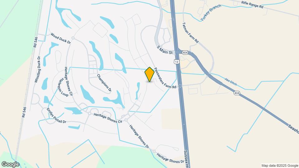 Coastal Run at Heritage Shores 55+ Map and Location Details