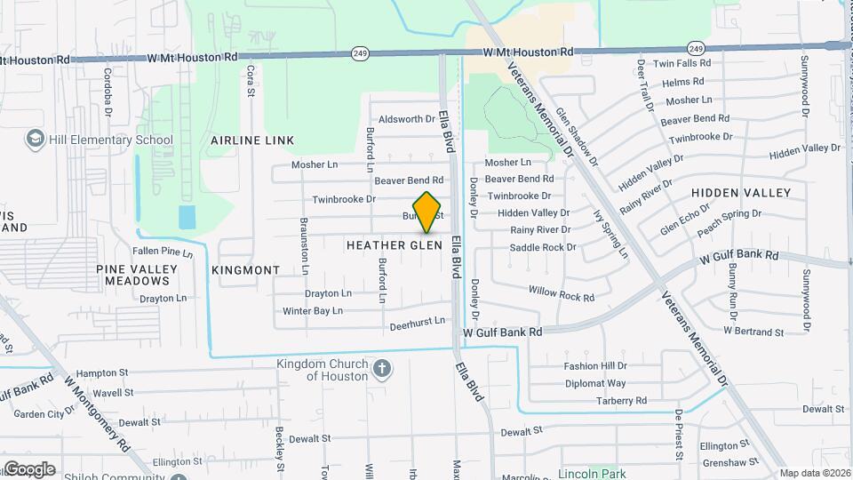 8834 Brackley Ln Map and Location Details