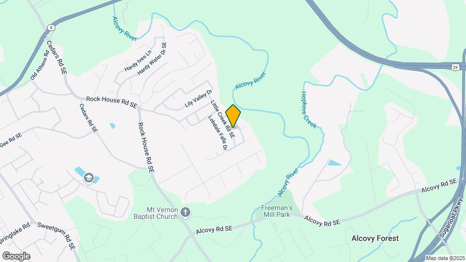 440 Little Creek Rd SE Map and Location Details