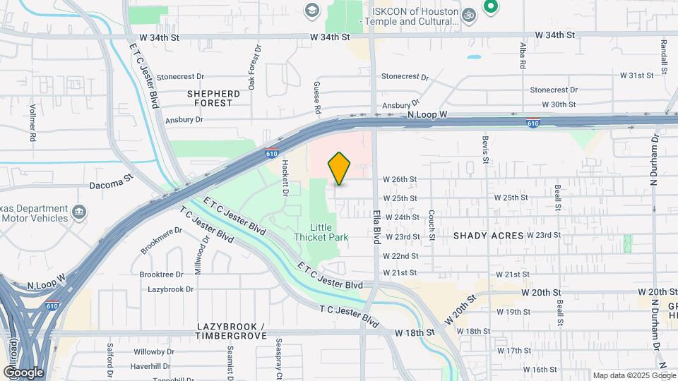 2516 Ohsfeldt St Map and Location Details