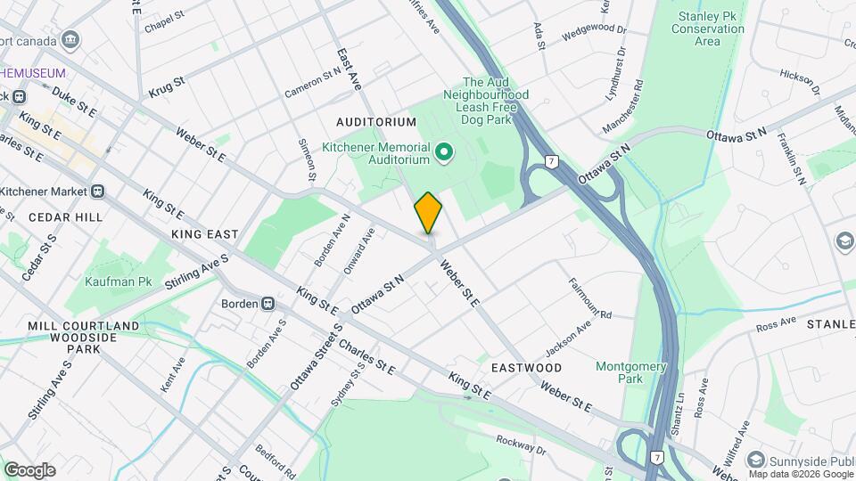 489 East Ave Map and Location Details